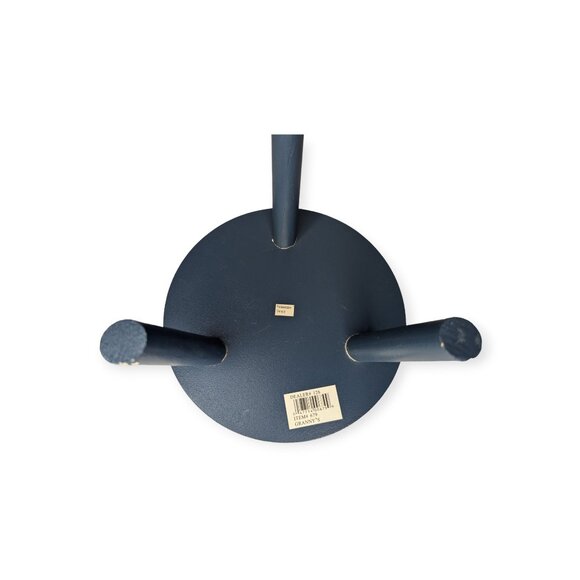 NWOT Wooden Painted Snowman 3 Legged Stool - Picture 8 of 13